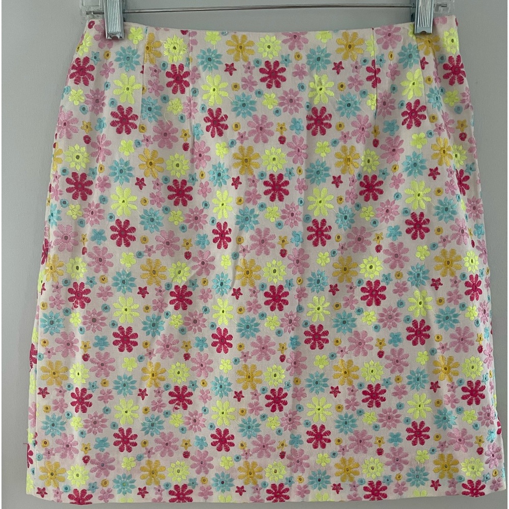 Adorable Lilly Pulitzer lined floral skirt